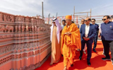 Over 10,000 visitors gather to celebrate Diwali at first Hindu Temple site in Abu Dhabi​